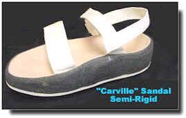 "Carville" Sandal Semi-Rigid