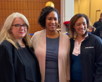 HRSA Administrator Carole Johnson joined Washington, DC, Mayor Muriel Bowser, DC Councilmember Robert C. White, Jr., and Dr. Jessica Henderson Boyd
