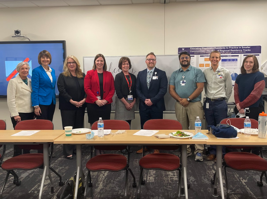 Administrator Carol Johnson with health care works in Spokane