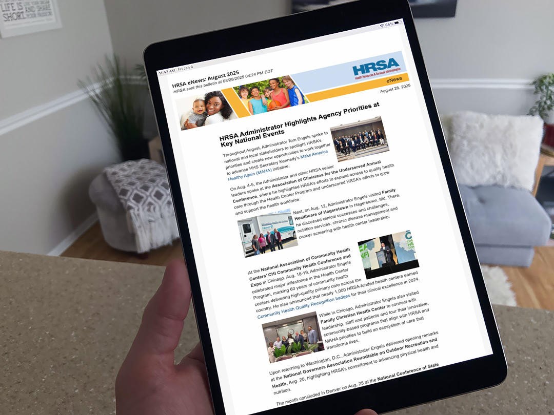 HRSA enews August 2025